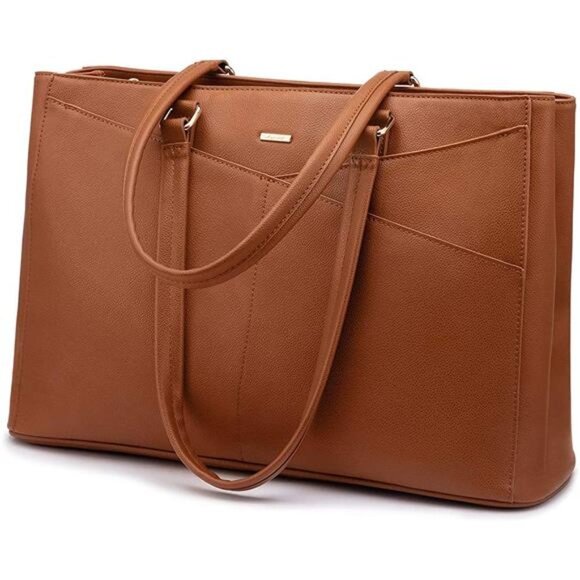 Women's Laptop Bag Tote Bags Waterproof Leather Briefcase